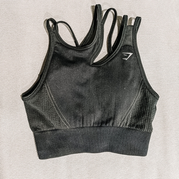 Gymshark black sports bra - Picture 1 of 4